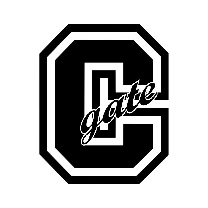 Colgate Raiders Decal - Custom Size