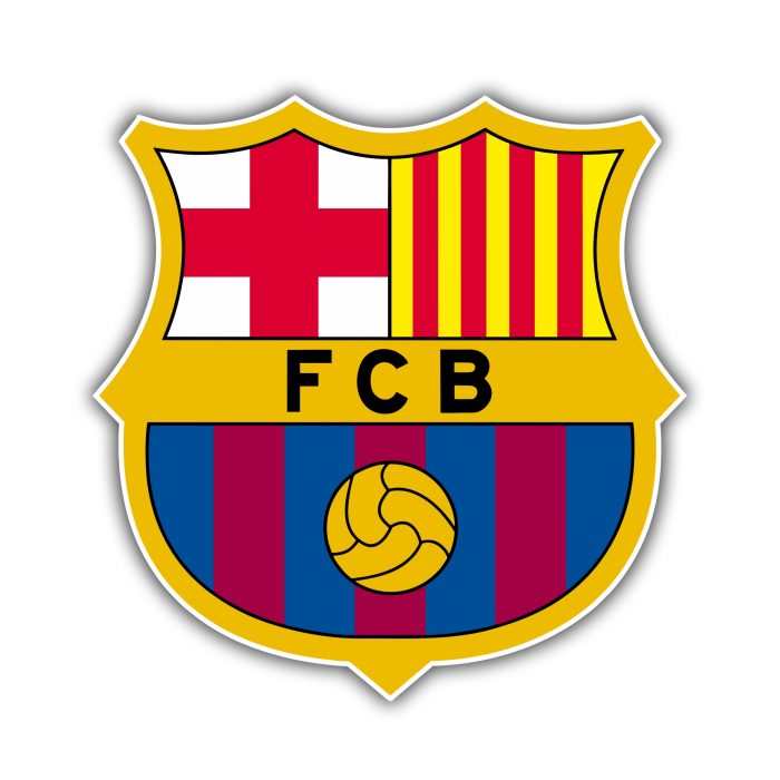 FC Barcelona Full Color Vinyl Decal