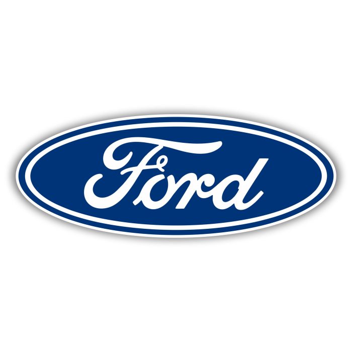 Ford Full Color Vinyl Decal