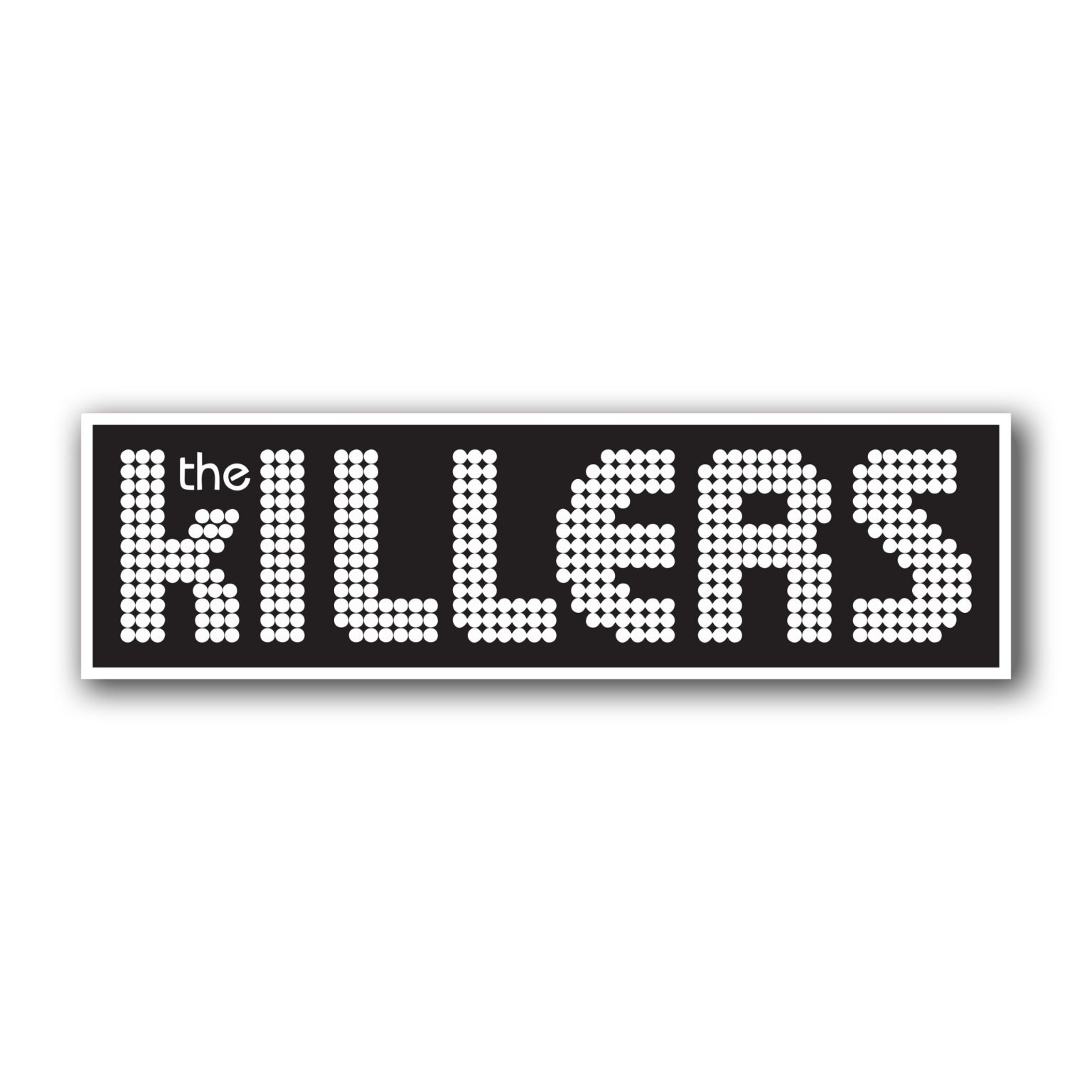 The Killers Full Color Vinyl Decal Custom Size Sports Stickers USA