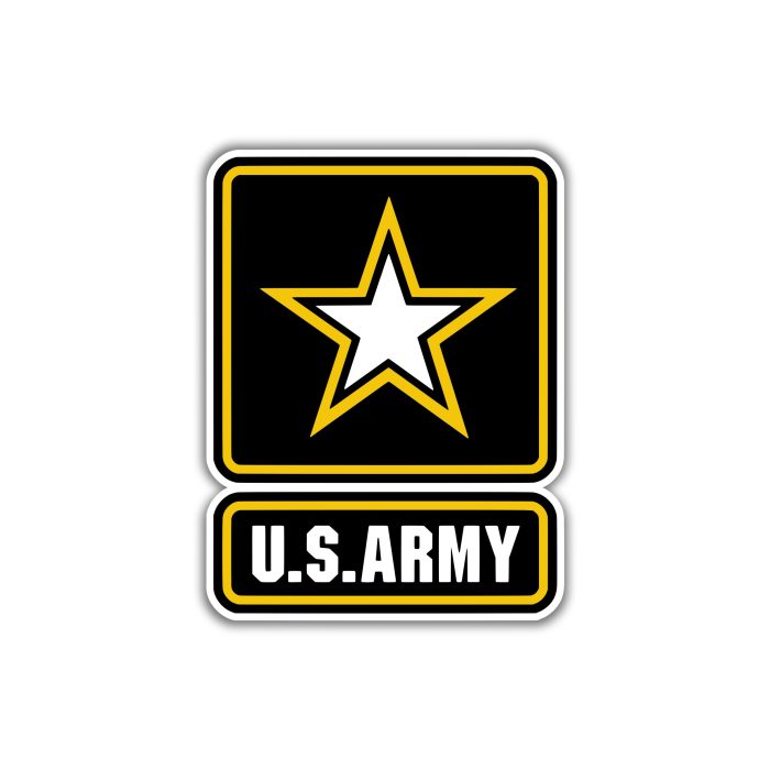 Army Full Color Vinyl Decal