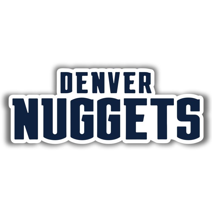 Denver Nuggets - Name - Iron On - Custom Size