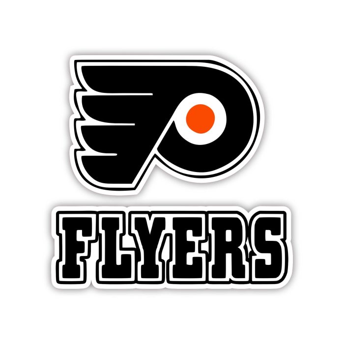 Philadelphia Flyers - P With Wings And Flyers   - Iron On - Custom Size