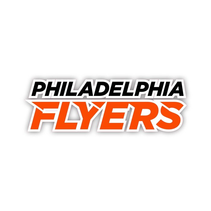 Philadelphia Flyers - Name  - Iron On - Custom Size