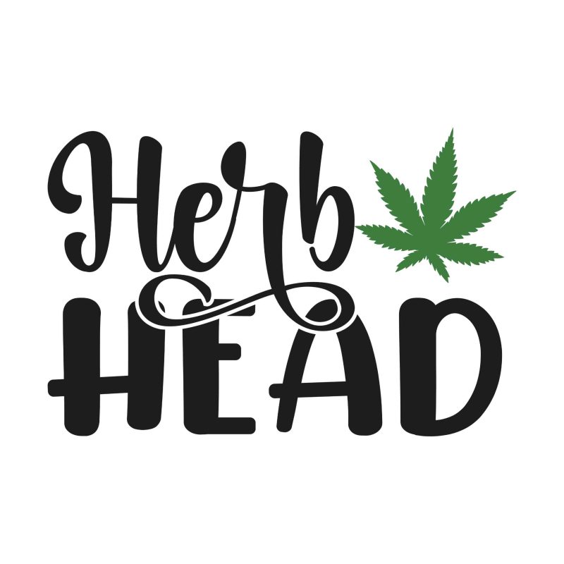 HERB HEAD - Iron On - Custom Size