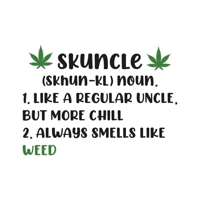 SKUNCLE - Iron On - Custom Size