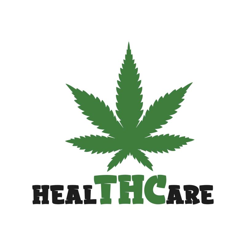 HEAL THC ARE - Iron On - Custom Size
