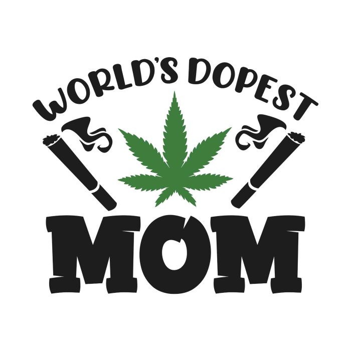 WORLD'S DOPEST MOM - Iron On - Custom Size