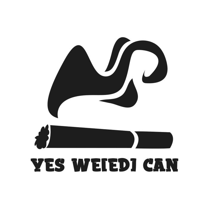 Yes We[ed] Can - Iron On - Custom Size