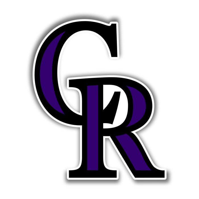 Colorado Rockies - CR - Iron On - Custom Size