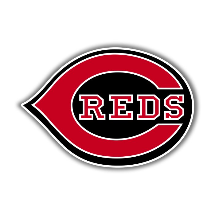 Cincinnati Reds - Red C with Reds - Iron On - Custom Size