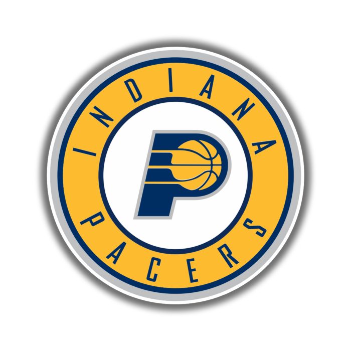 Indiana Pacers - Yellow Circle With P - Iron On - Custom Size