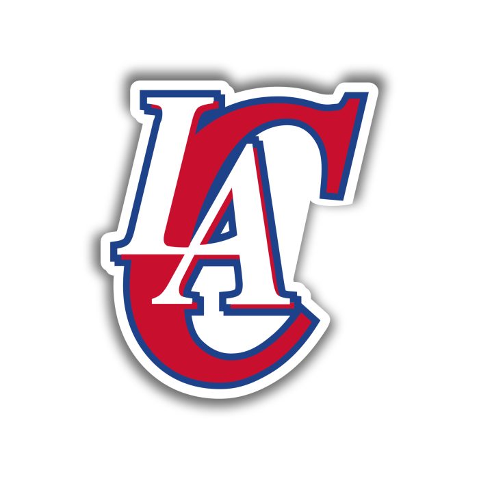 Los Angeles Clippers - LA With Red C - Temporary Tattoo