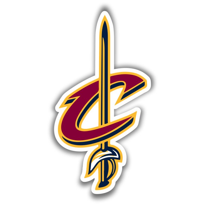 Cleveland Cavaliers - C With Sword - Iron On - Custom Size