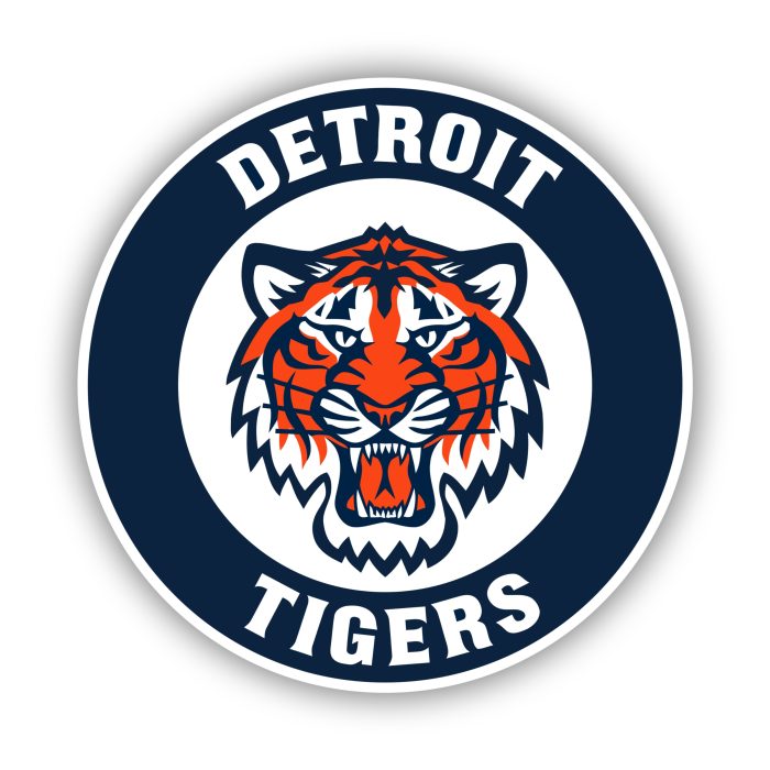 Detroit Tigers - Tiger Seal - Iron On - Custom Size