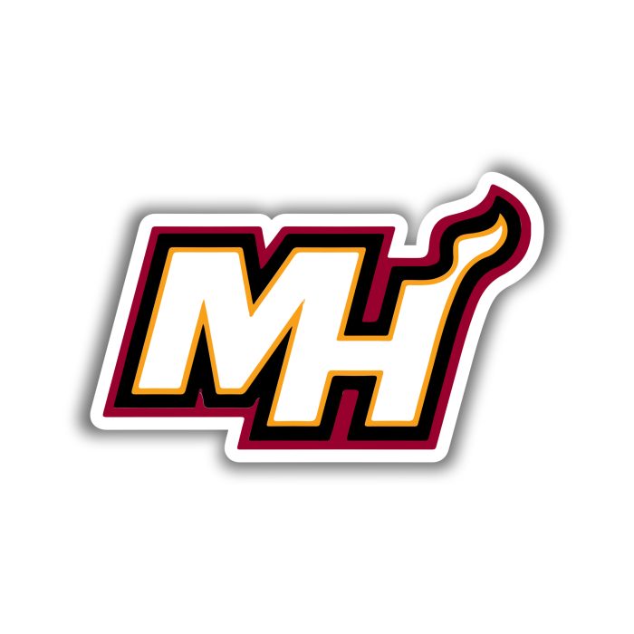 Miami Heat - MH - Iron On - Custom Size