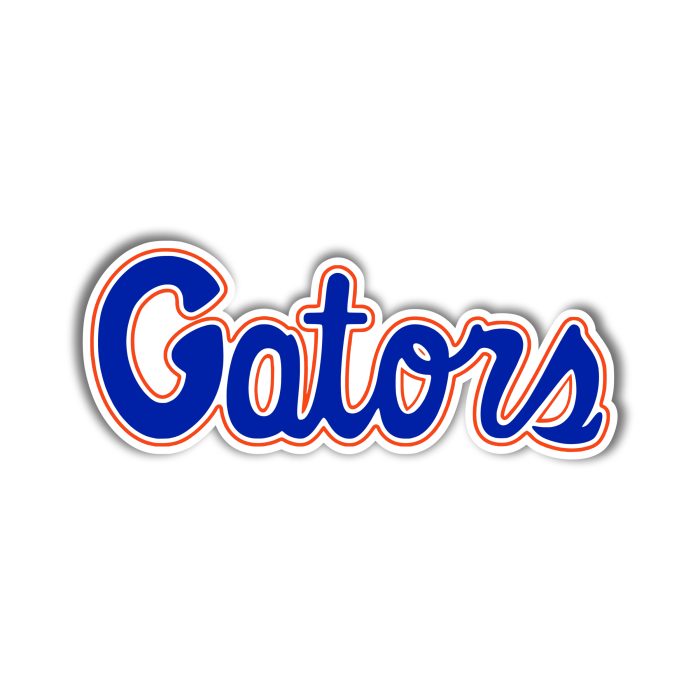 Florida Gators - Iron On - Custom Size