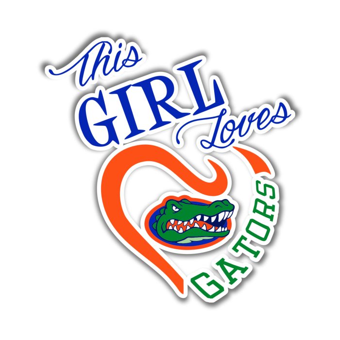 Florida Gators - Iron On - Custom Size