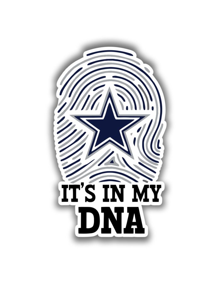 Dallas Cowboys - DNA - Iron On - Custom Size