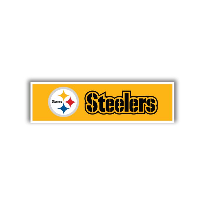 Pittsburgh Steelers - Iron On - Custom Size