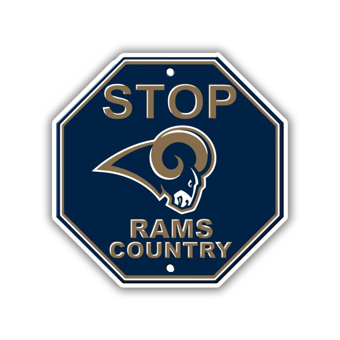 Los Angeles Rams - Stop Rams Country - Iron On - Custom Size