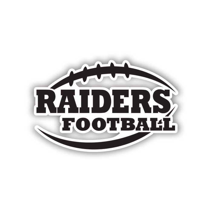 Las Vegas Raiders - Football - Iron On - Custom Size