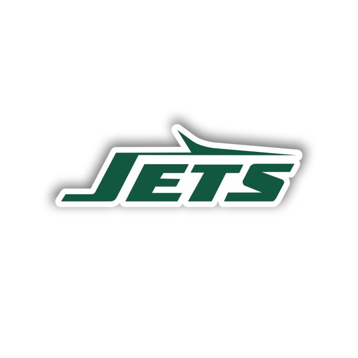 New York Jets - Green Jets - Iron On - Custom Size