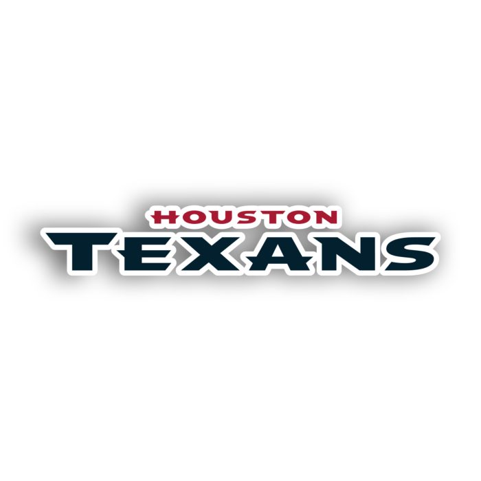 Houston Texans - Name - Iron On - Custom Size