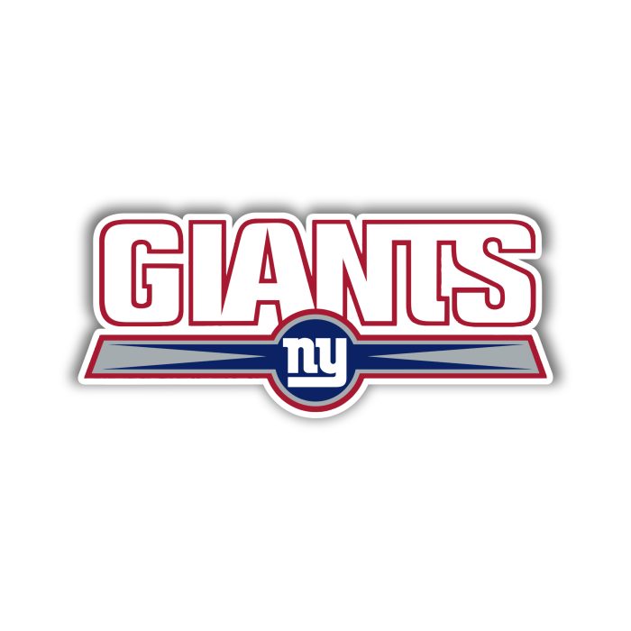 New York Giants - White Giants NY  - Iron On - Custom Size