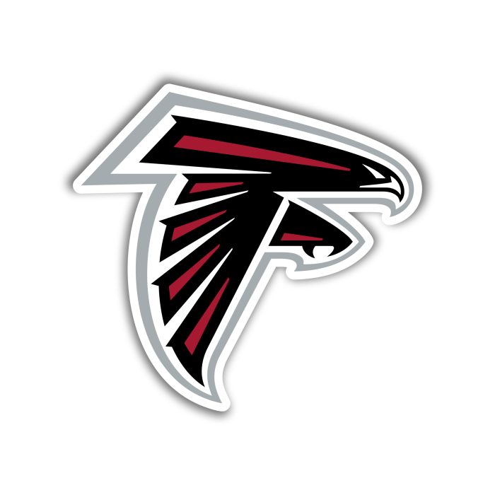 Atlanta Falcons - Bird  - Iron On - Custom Size