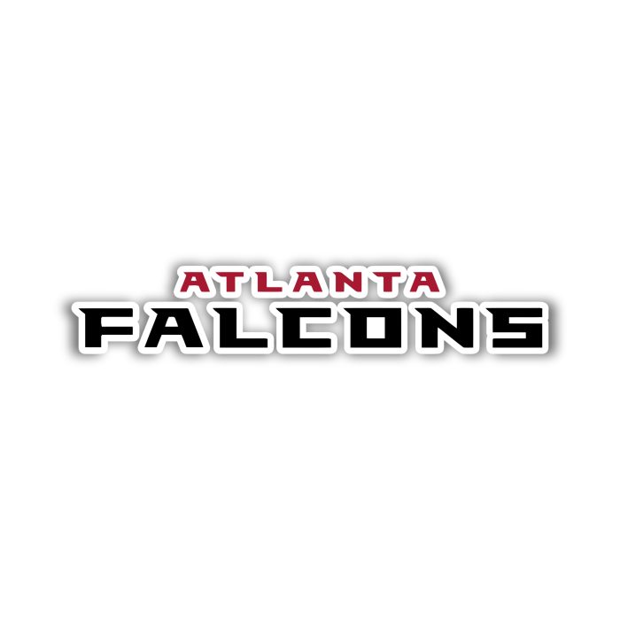 Atlanta Falcons - Words - Iron On - Custom Size