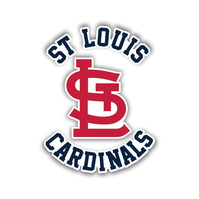 St. Louis Cardinals - STL with Name - Iron On - Custom Size