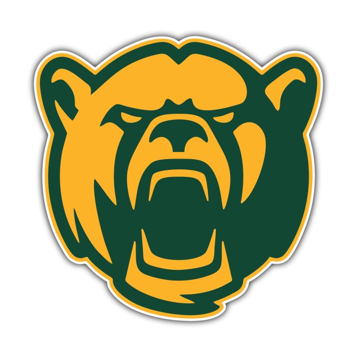 Baylor Bears - Bear Head - Temporary Tattoo