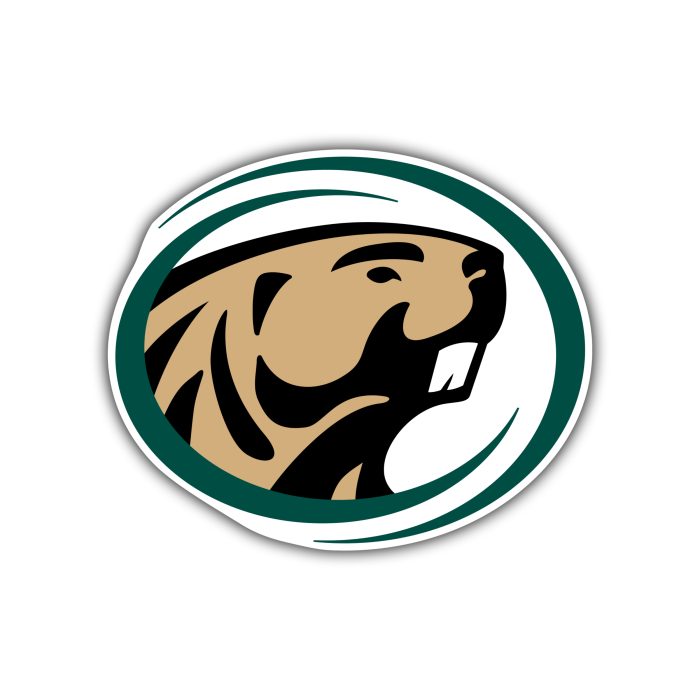 Bemidji State Beavers - Beaver Head - Temporary Tattoo