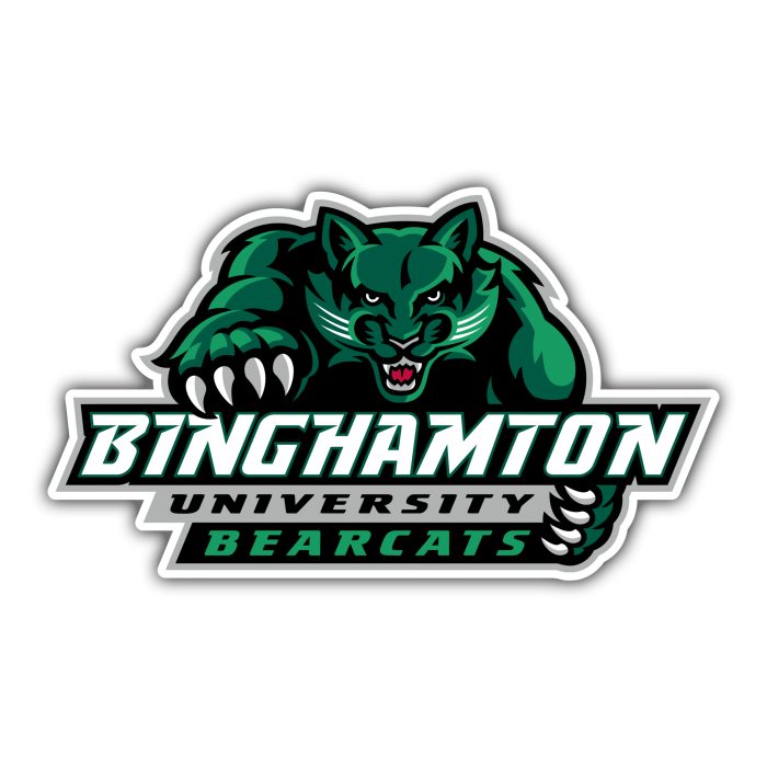 Binghamton Bearcats - Bearcat With Name - Temporary Tattoo