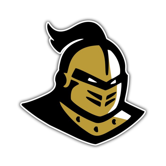 Central Florida Knights - Knight Head - Temporary Tattoo