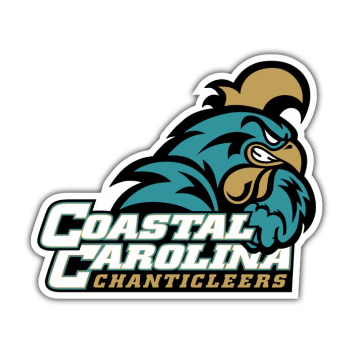 Coastal Carolina Chanticleers - Logo - Temporary Tattoo