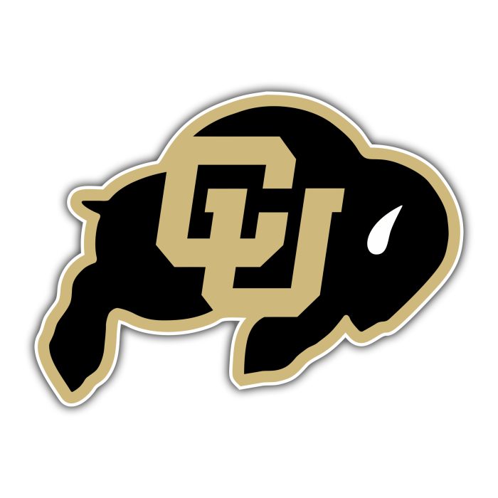 Colorado Buffaloes - Buffalo With CU - Temporary Tattoo