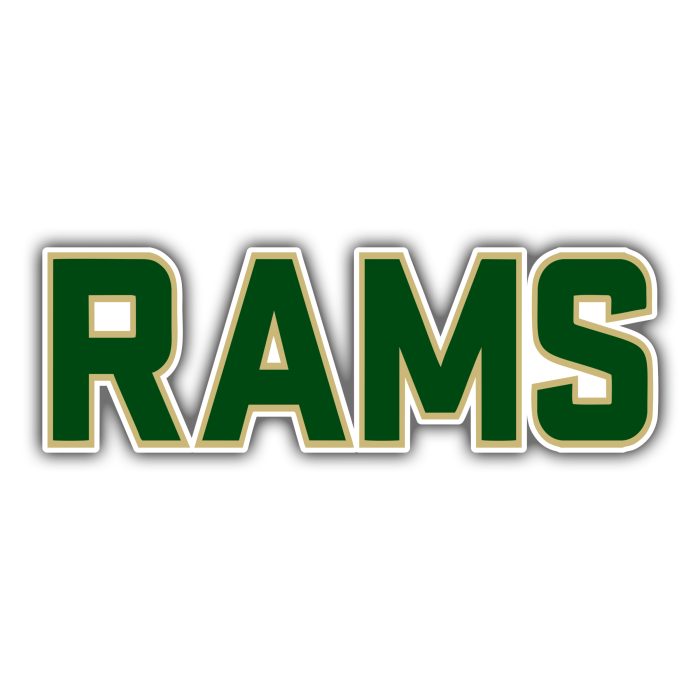 Colorado State Rams - Name - Temporary Tattoo