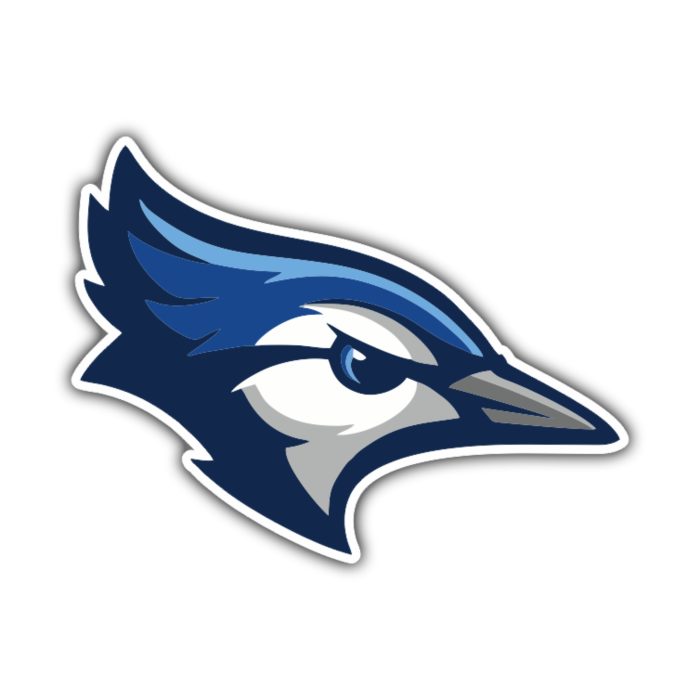 Creighton Bluejays - Bird Head - Temporary Tattoo