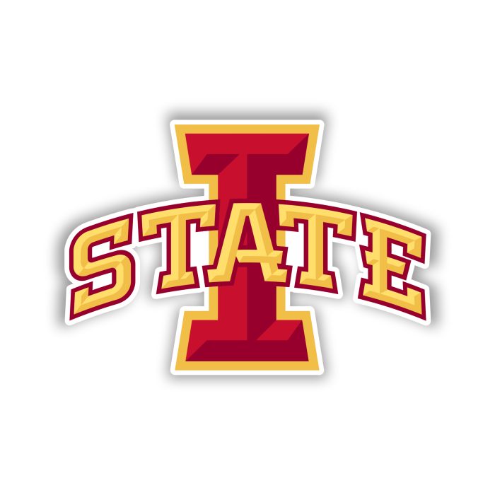 Iowa State Cyclones - Iron On - Custom Size
