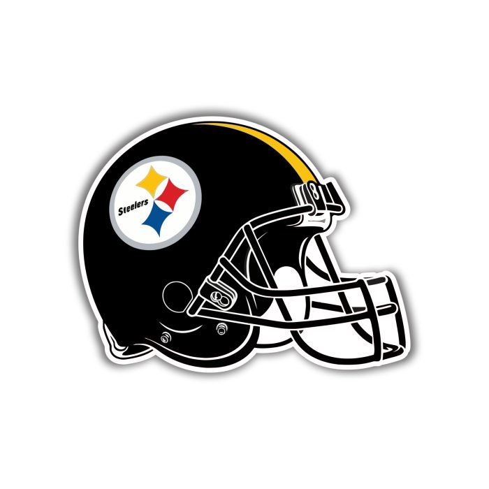 Pittsburgh Steelers - Helmet - Iron On - Custom Size