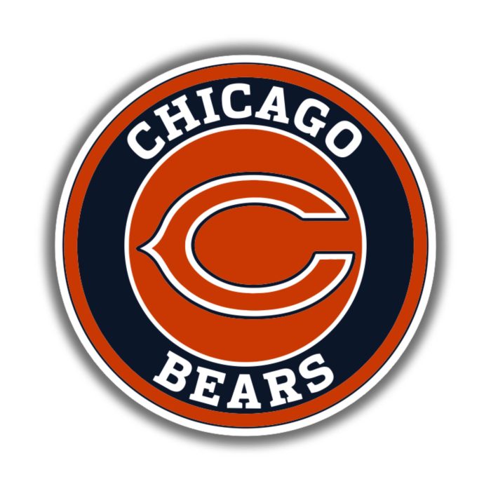 Chicago Bears - Circle with C- Iron On - Custom Size