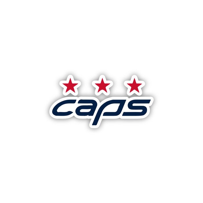 Washington Capitals - Caps  - Iron On - Custom Size