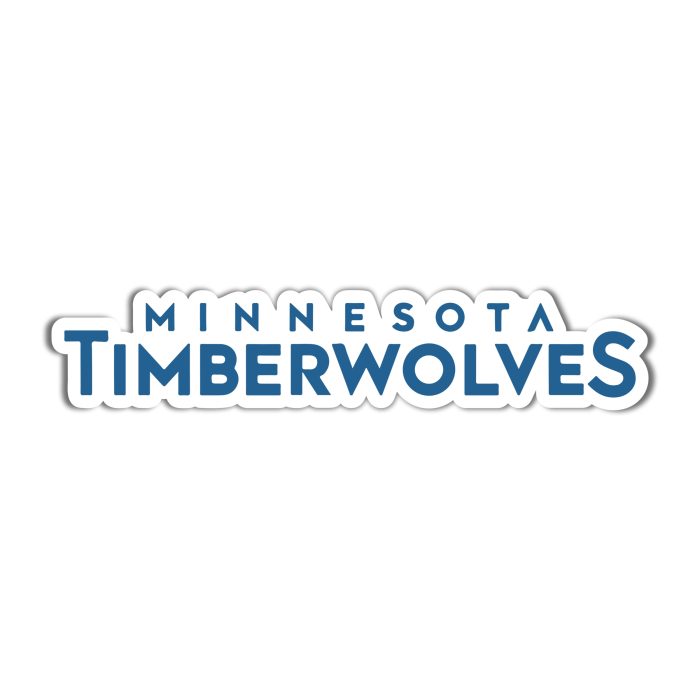 Minnesota Timberwolves - Name - Iron On - Custom Size