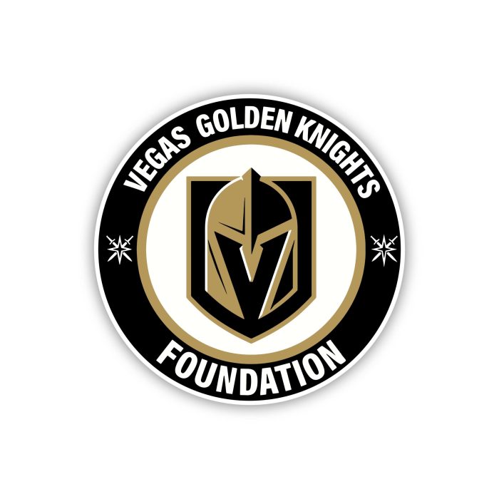 Vegas Golden Knights - Circle Foundation - Iron On - Custom Size