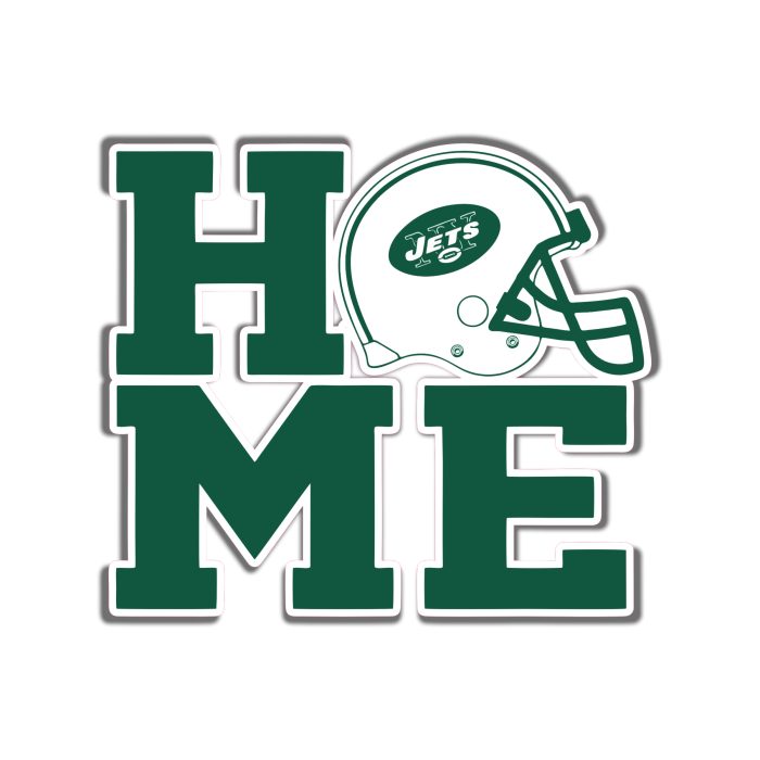 New York Jets - Home - Iron On - Custom Size