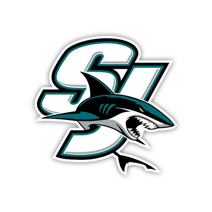 San Jose Sharks - SJ With Shark  - Iron On - Custom Size