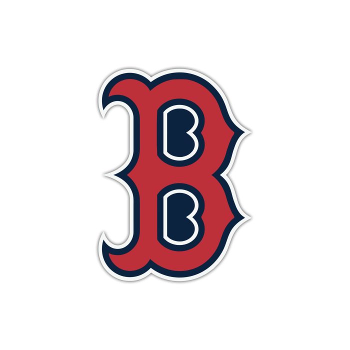 Boston Red Sox - Red and Blue B - Iron On - Custom Size