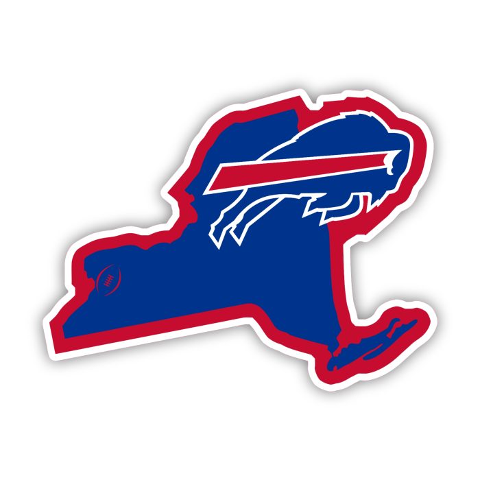 Buffalo Bills - Bills State - Iron On - Custom Size